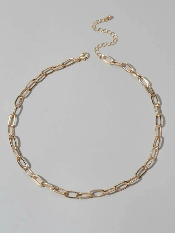Women's Gold Electroplated Necklace.